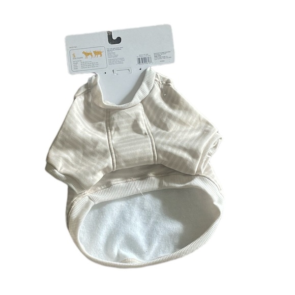 Boots & Barkley Size Small Striped Pet Sweatshirt Up to 20lbs - Picture 4 of 4